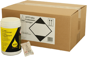 VITO tabs package sizes
